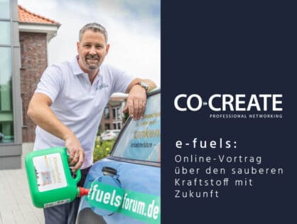 eFuels: Online-Vortrag über den sauberen Kraftstoff mit Zukunft