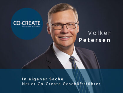 Volker Petersen wird neuer Co-Create Geschäftsführer